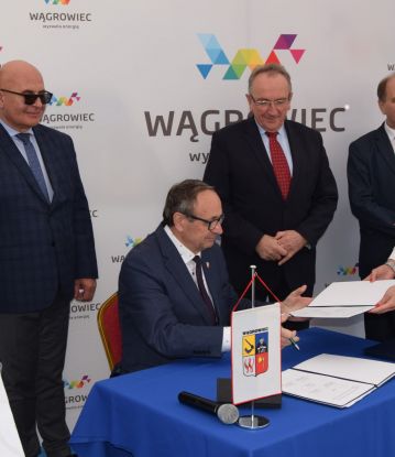djęcie główne działu Podpisanie listu intencyjnego w sprawie budowy V odcinka obwodnicy Wągrowca
