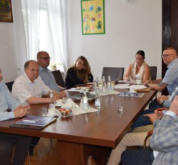 Zdjęcie galerii Spotkanie Zarządu Stowarzyszenia JST 