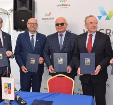 Zdjęcie galerii Podpisanie listu intencyjnego w sprawie budowy V odcinka obwodnicy Wągrowca