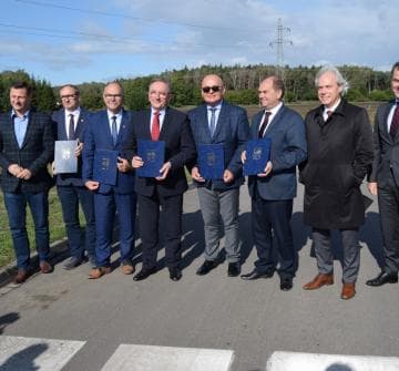 Zdjęcie galerii Podpisanie listu intencyjnego w sprawie budowy V odcinka obwodnicy Wągrowca